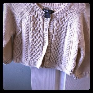 Baby gap cardigan (beige)